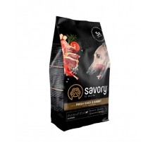 Корм для собак Сейвори SAVORY сухой для всех пород утка и кролик 3 кг