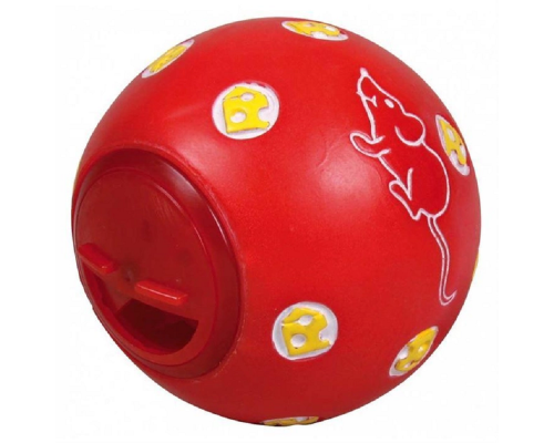 Игрушка для котов Кормушка-Мяч Snacky пластик 7,5 см Trixie