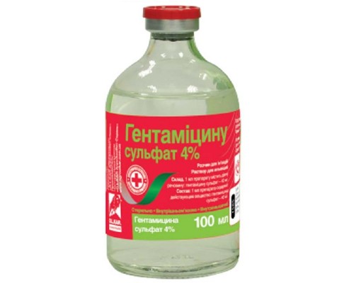 Гентаміцин 4% 100 мл O.L.KAR