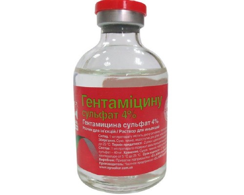 Гентаміцин 4% 50 мл O.L.KAR