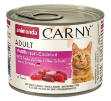 Корм д/кот Амонд Carny Adult Multi Meat Cocktail  консервы мультимясной коктель 200гAM-83702