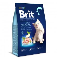 Сухий корм для кошенят Kitten Chicken із куркою  Brit Premium ВАГОВИЙ ціна за 1кг 