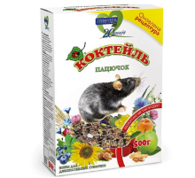 Корм Коктейль Пацючок для гризунів 500 г Природа