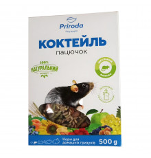 Корм Коктейль Пацючок для гризунів 500 г Природа