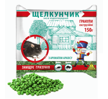 Щелкунчик гранула зелений 150 г аналог Смерть гризунам