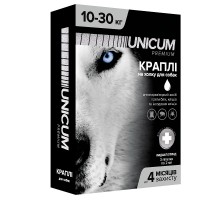 Капли на холку Unicum Premium от блох и клещей для собак 10-30 кг №3 Unicum
