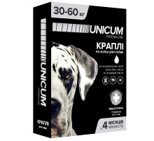 Капли на холку Unicum Рremium от блох и клещей для собак 30-60 кг №3 Unicum