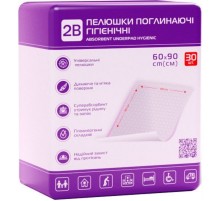Пелюшки  Екобинт  гігіеничні 60х90  №30 EcoHealth
