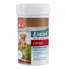 Таблетки для собак Exel Calcium добавка с кальцием фосфором и витамином D №470 8in1 Pet Products