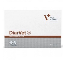 Таблетки для котов и собак мелких пород DiarVet против диареи №6 Vetexpert
