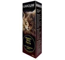 Паста для кошек и котят Premium для выведения шерсти 100 г Unicum