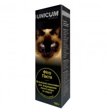 Паста для кошек и котят Premium для кожи и шерсти 100 г Unicum