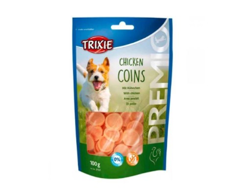 Лакомство для собак Премио Chicken Coins куриные монетки 100 г Trixie 31531