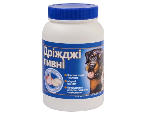 Пивні дріжджі з часником № 800 банку Продукт