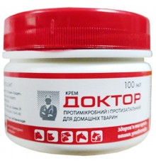 Крем Доктор для домашних животных с декаметоксином 100 мл Продукт