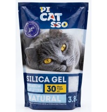 Наповнювач для котячих туалетів PICATSSO силікагелевий з ароматом лаванди 3,8 л  