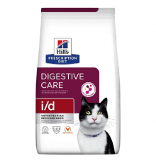 Корм д/кот взрослых  Hill's PD Feline I/D заболевание ЖКТ, панкреатит, диарея 1,5кг /607643