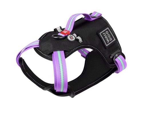 Шлея WAUDOG Nylon безпечна металева пряжка-фастекс розмір S Collar