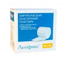 Пластырь Леофикс эластичный  хирургический 10 м 5 см
