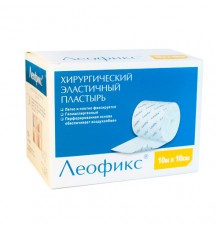 Пластир Леофікс еластичний хірургічний 10 м 10 см