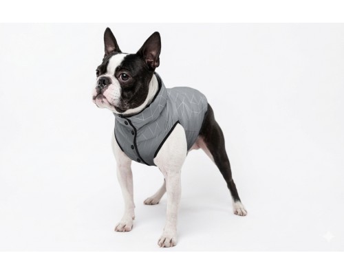 Куртка для собак Waudog Clothes світловідбивна М47 В69-73 см, С 41-45 см Collar