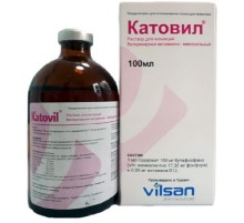Раствор для инъекций Катовил при нарушениях обмена веществ 100 мл Vilsan