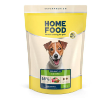 Корм для собак DOG ADULT MINI для активних собак і юніорів Ягнятина з рисом 700 г  Home Food 