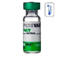 Вакцина Пюревакс FeLV против вирусной лейкемии кошек 1 флакон 1 доза Merial