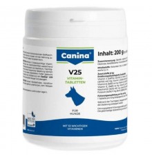 Таблетки для собак V 25 поливитаминный комплекс 200 гр №60 Canina