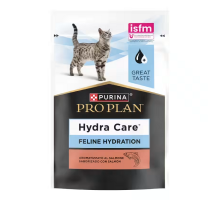 Корм для котов Veterinary Diets Hydra Care пауч добавка для увеличения потребления жидкости и разжижению мочи. Со вкусом лосося 75 г Purina Pro Plan