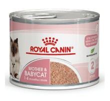 Корм Mother and Babycat мусс для беременных или кормящих кошек и котят 195 г Royal Canin