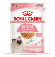 Корм для котят Kitten Instinctive кусочки в желе 85 г Royal Canin