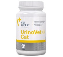 Таблетки для котов UrinoVet Cat для поддержания мочевыделительной системы №45 VetExpert