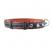 Ошейник CoLLar SOFT с шипами  черный 35 мм 46-60 см 7212