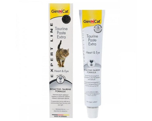 Джимкет паста д/кошек вывед. шерсти с таурином  200 г GimCat Taurine Paste Extra