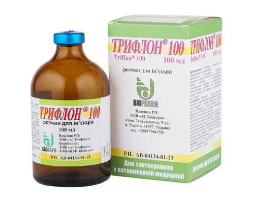 Тріфлон 100 ін'єкційний розчин 100 мл  Біофарм