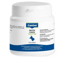 Таблетки для собак Biotin Forte интенсивный курс для шерсти 100 гр №30 Canina