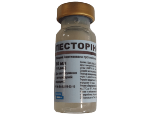 Вакцина Песторин от вирусной геморрагической болезни кролей 1 флакон 10 доз  BioVeta