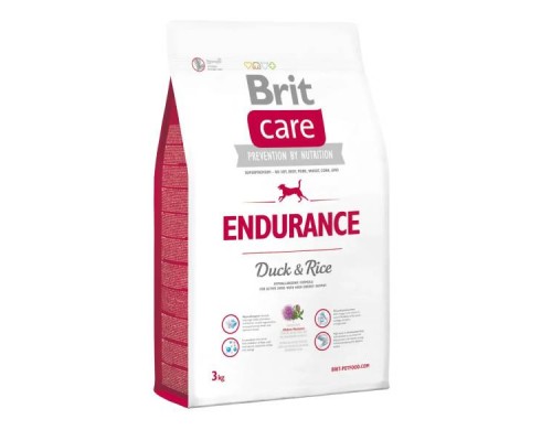 Корм гипоаллергенный для активных собак всех пород Брит Brit Care Endurance 3 кг