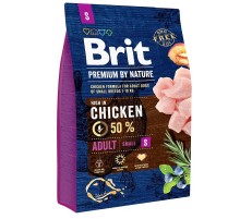 Корм для собак Бріт Brit Premium Dog Adult S  3кг