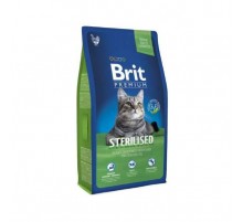 Корм для котов Брит стерилизованных Brit Premium Cat Sterilized  300 г