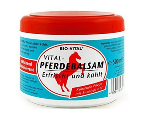 Конский гель-бальзам охлаждающий для суставов и мышц Pferdebalsam Bio-Vital 500 мл