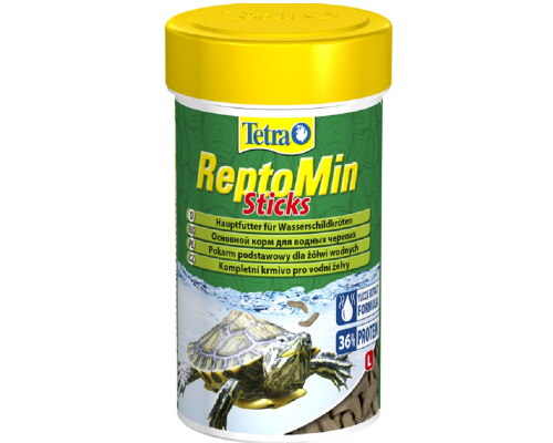 Корм для водних черепах ReptoMin Sticks палички з кальцієм і фосфором 22 г Tetra