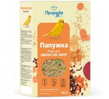 Корм для хвилястих папуг Папужка Йод + колор 500 г ПРИРОДА PR241085