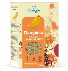 Корм для волнистых попугаев Папужка Йод и колор 500 г Природа