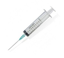 Шприц одноразовый 10 мл 3-х компонентный игла 21G*1 1/2  0,8* 38 мм Medicare