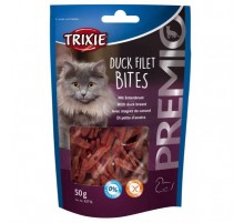 Лакомство для котов Кусочки утиного филе Trixie Premio Duck Filet Bites 50 г TX-42716