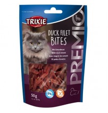 Лакомство для котов Кусочки утиного филе Trixie Premio Duck Filet Bites 50 г TX-42716