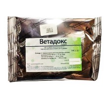 Порошок Ветадокс антибиотик с противомикробным действием 100 г Укрветпромпостач