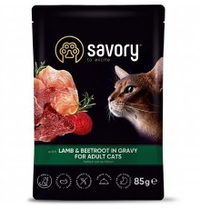 Пробник Savory  Adult Cat Steril Fresh Lamb & Chicken
